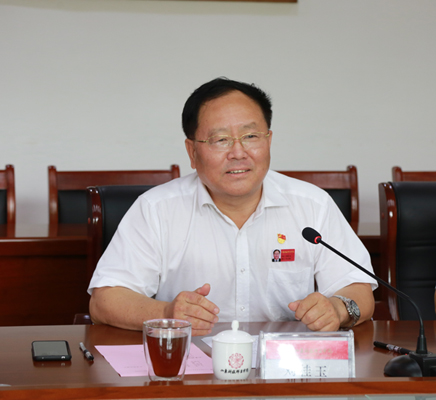 潍坊军分区司令员丁峰来我院调研大学生征兵工作